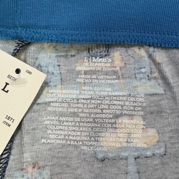 Wondershop Mens Hanukkah‎ Lions Print PJ Pajama Set Size Large NWT - Picture 6 of 10
